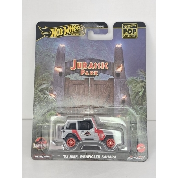 Hot Wheels 1:64 Jurassic Park – Jeep Wrangler Sahara 1992